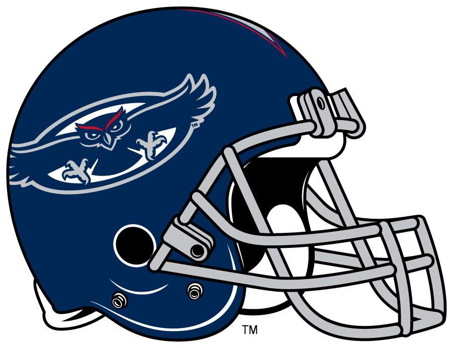 Florida Atlantic Owls 2014-2017 Helmet Logo v2 diy DTF decal sticker